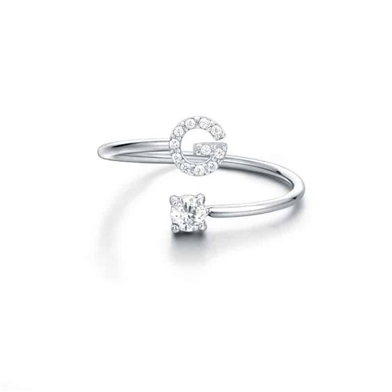 Anillo Brand Mujer Personal Cristalli in Acero 02RG002G - 02RG002G